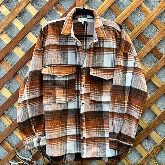 ACOA Over Sized Shirt Jacket - Picture 3 of 13